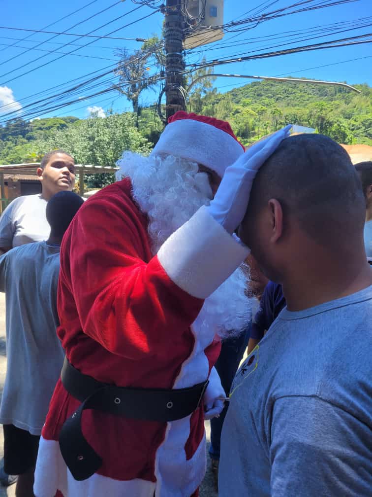 Comemoração do Natal na instituição