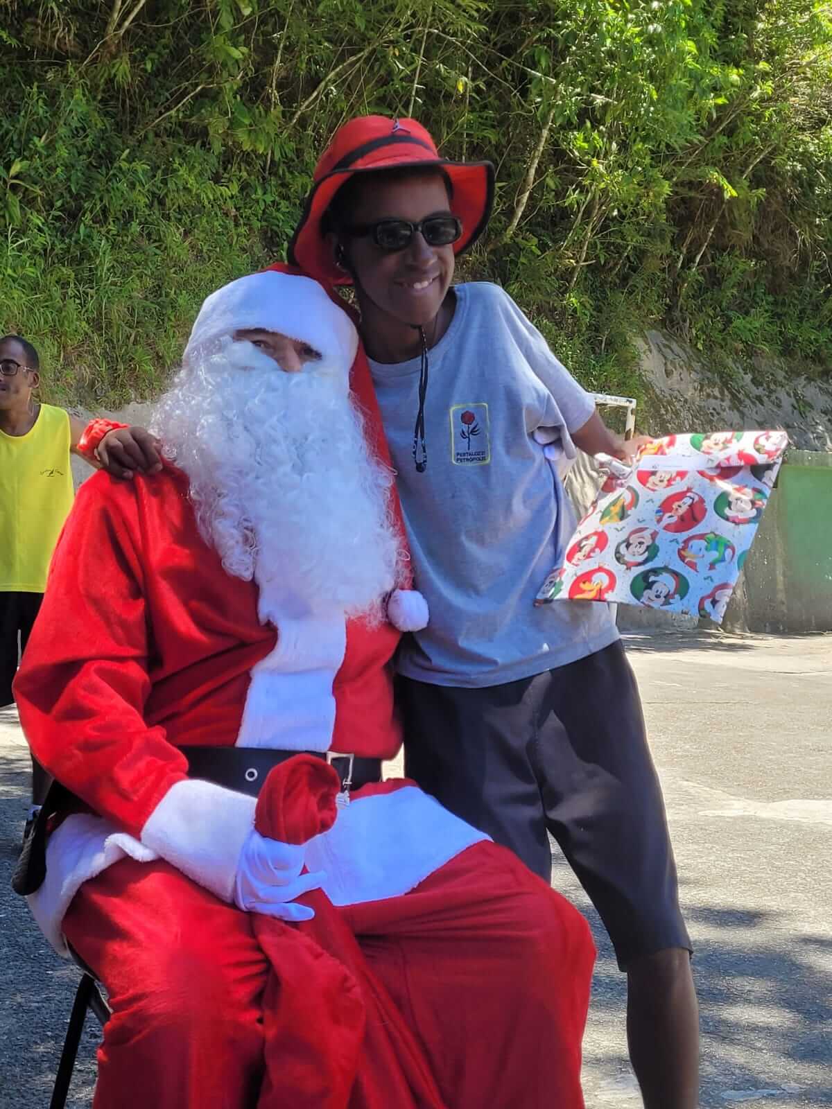 Comemoração do Natal na instituição