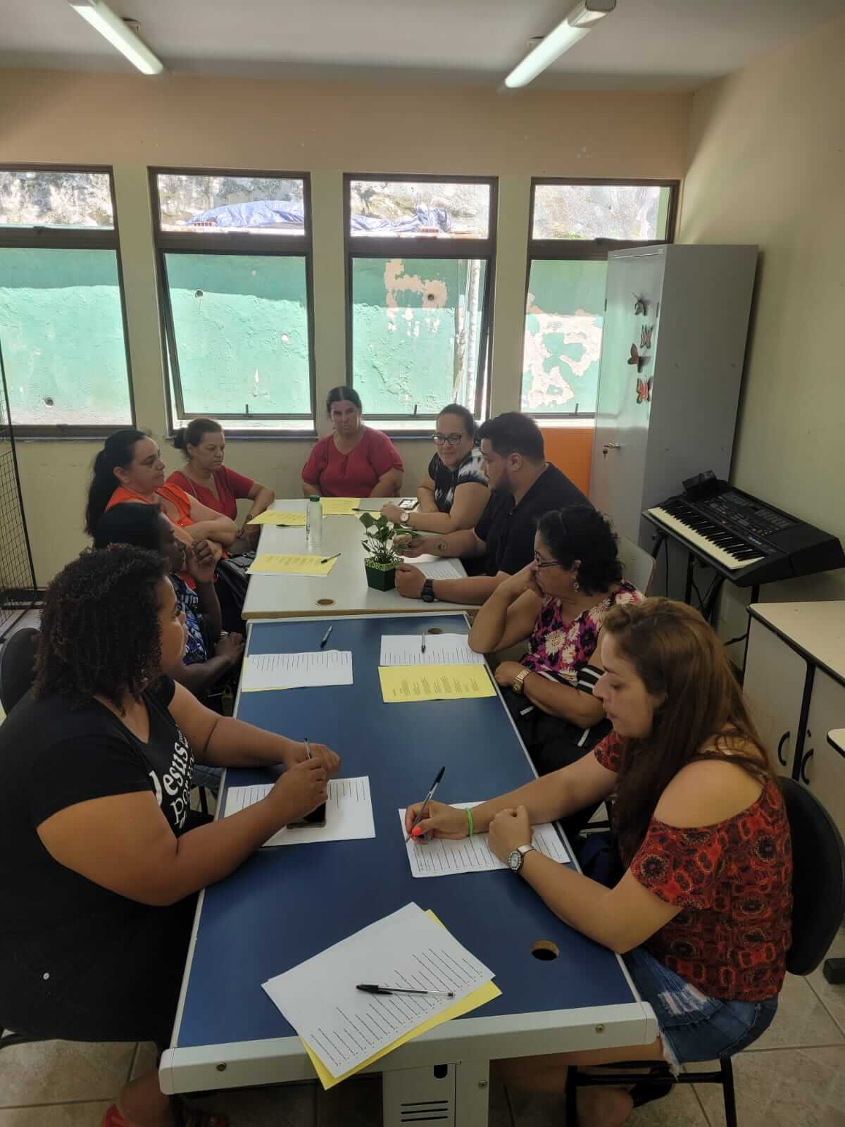 Comemoração do Natal na instituição