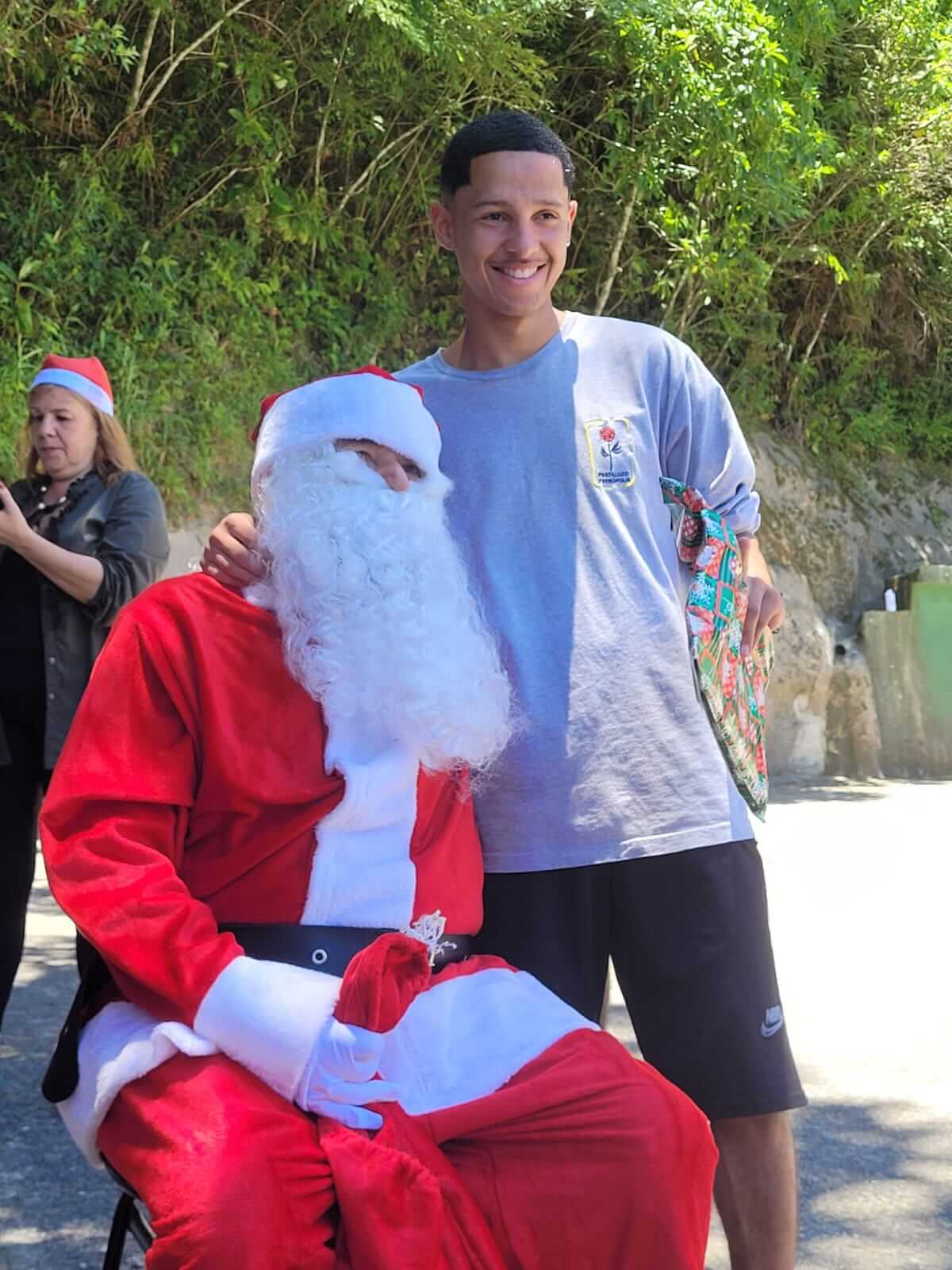 Comemoração do Natal na instituição